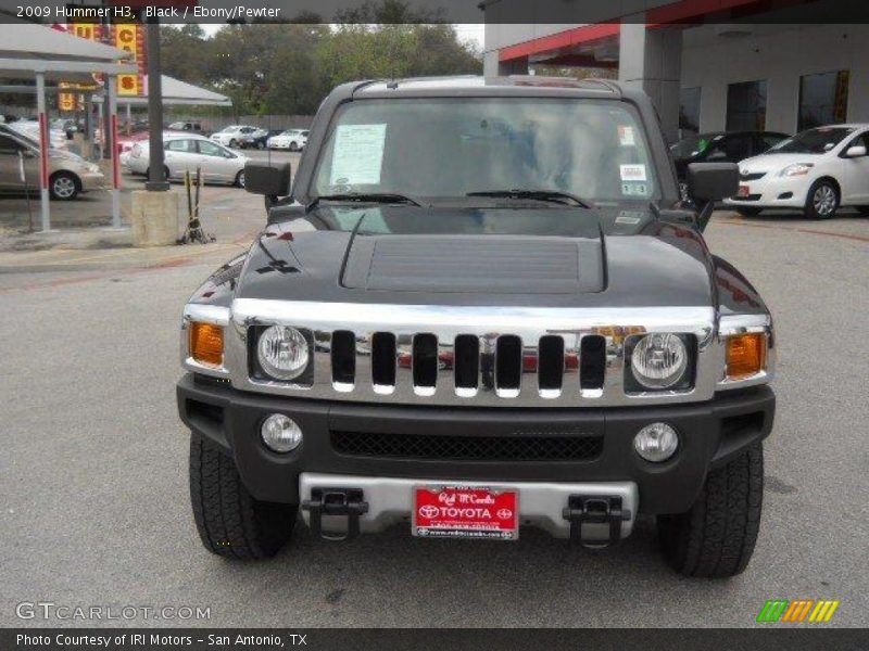 Black / Ebony/Pewter 2009 Hummer H3
