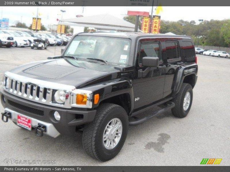 Black / Ebony/Pewter 2009 Hummer H3