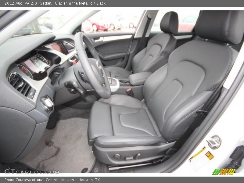  2012 A4 2.0T Sedan Black Interior