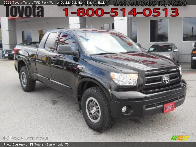 Black / Black 2011 Toyota Tundra TRD Rock Warrior Double Cab 4x4