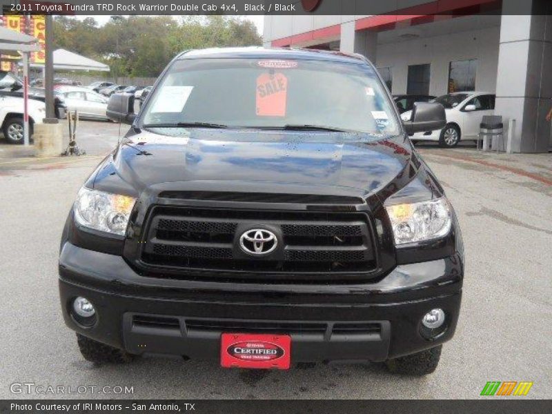 Black / Black 2011 Toyota Tundra TRD Rock Warrior Double Cab 4x4