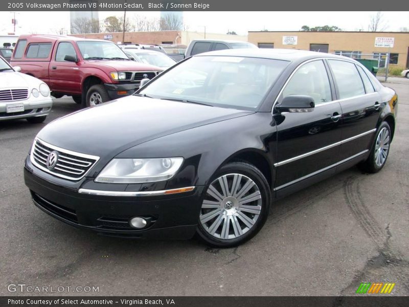 Black / Sonnen Beige 2005 Volkswagen Phaeton V8 4Motion Sedan