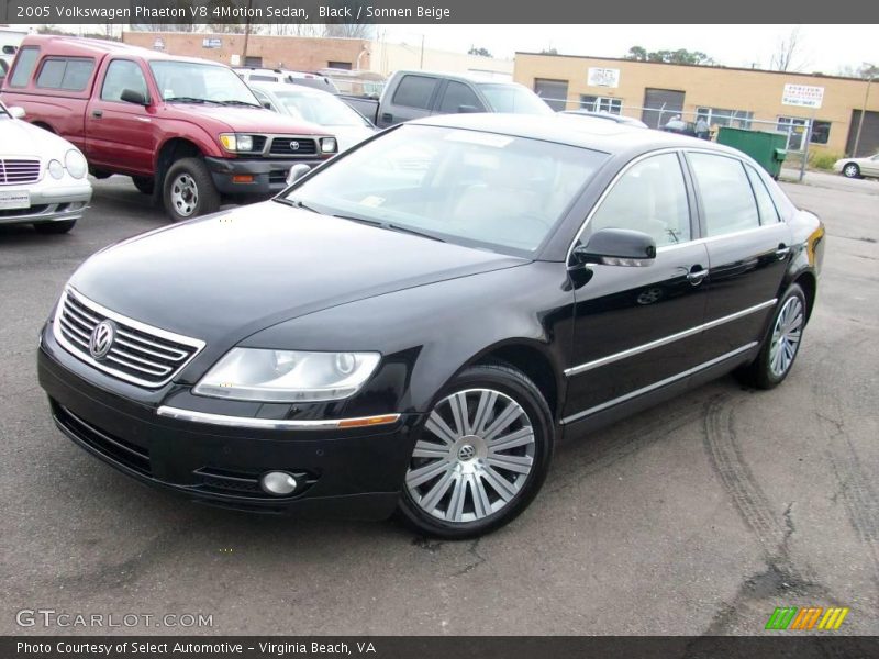 Black / Sonnen Beige 2005 Volkswagen Phaeton V8 4Motion Sedan