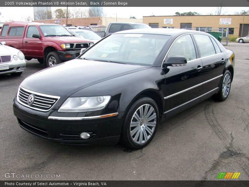 Black / Sonnen Beige 2005 Volkswagen Phaeton V8 4Motion Sedan