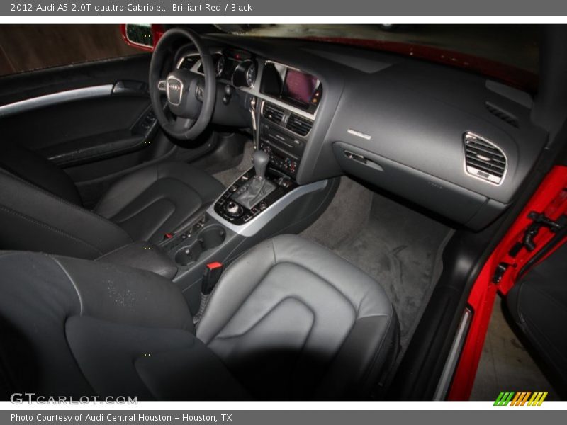 Brilliant Red / Black 2012 Audi A5 2.0T quattro Cabriolet