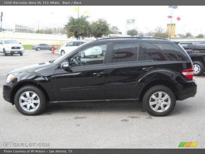 Black / Black 2006 Mercedes-Benz ML 350 4Matic