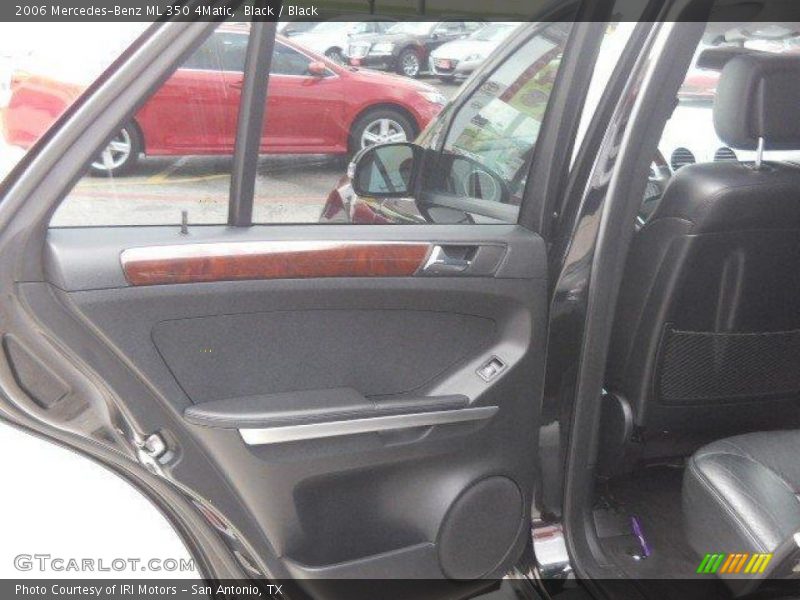Black / Black 2006 Mercedes-Benz ML 350 4Matic
