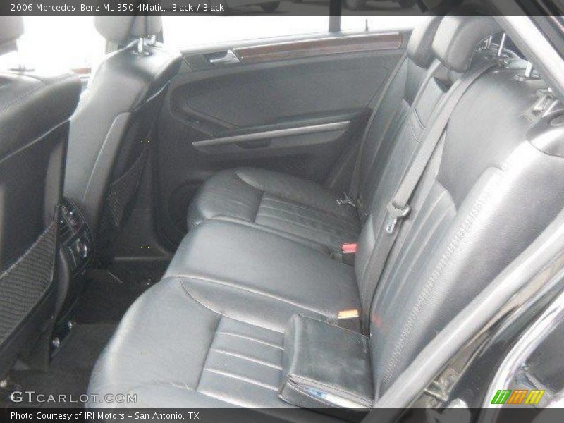 Black / Black 2006 Mercedes-Benz ML 350 4Matic