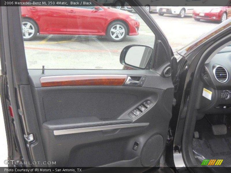 Black / Black 2006 Mercedes-Benz ML 350 4Matic