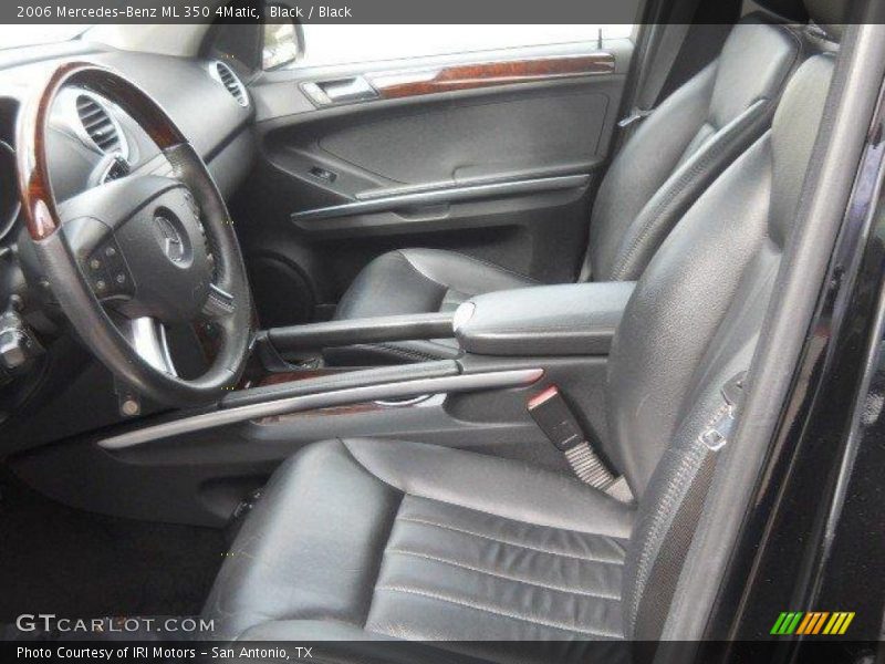 Black / Black 2006 Mercedes-Benz ML 350 4Matic