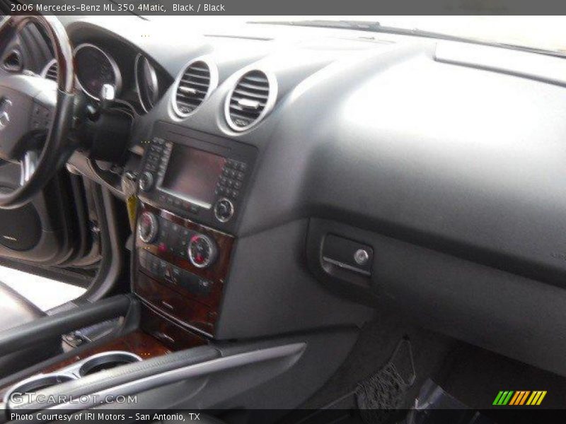 Black / Black 2006 Mercedes-Benz ML 350 4Matic