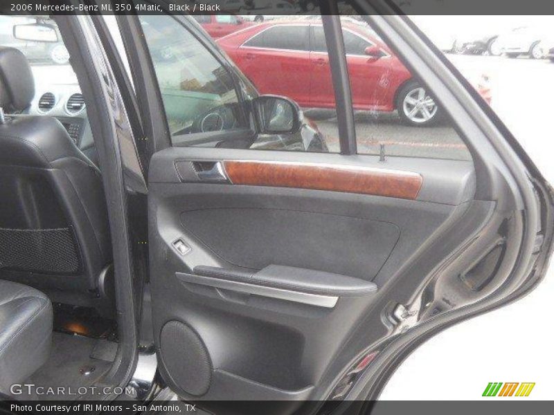 Black / Black 2006 Mercedes-Benz ML 350 4Matic