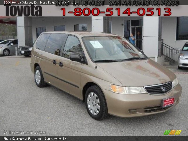 Mesa Beige Metallic / Ivory 2000 Honda Odyssey LX