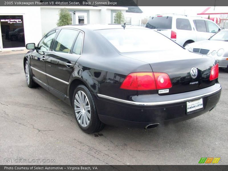 Black / Sonnen Beige 2005 Volkswagen Phaeton V8 4Motion Sedan