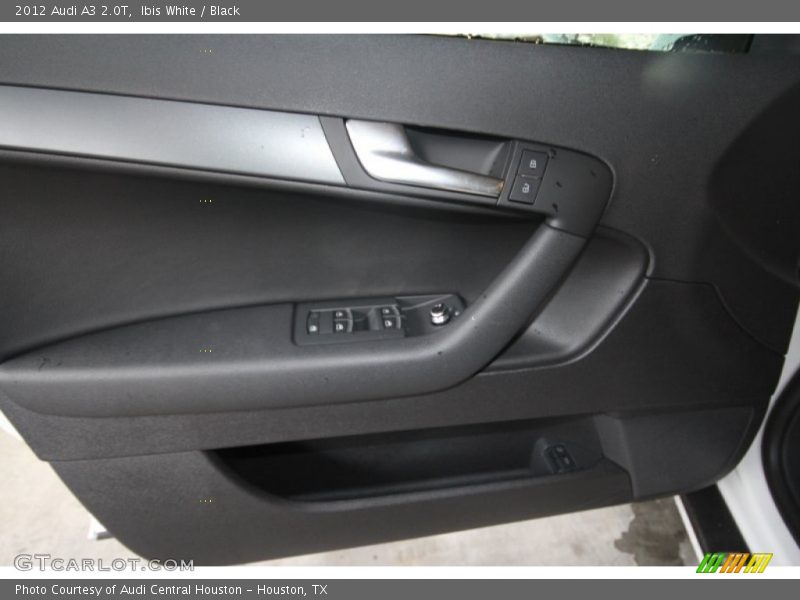 Ibis White / Black 2012 Audi A3 2.0T