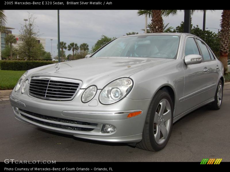 Brilliant Silver Metallic / Ash 2005 Mercedes-Benz E 320 Sedan