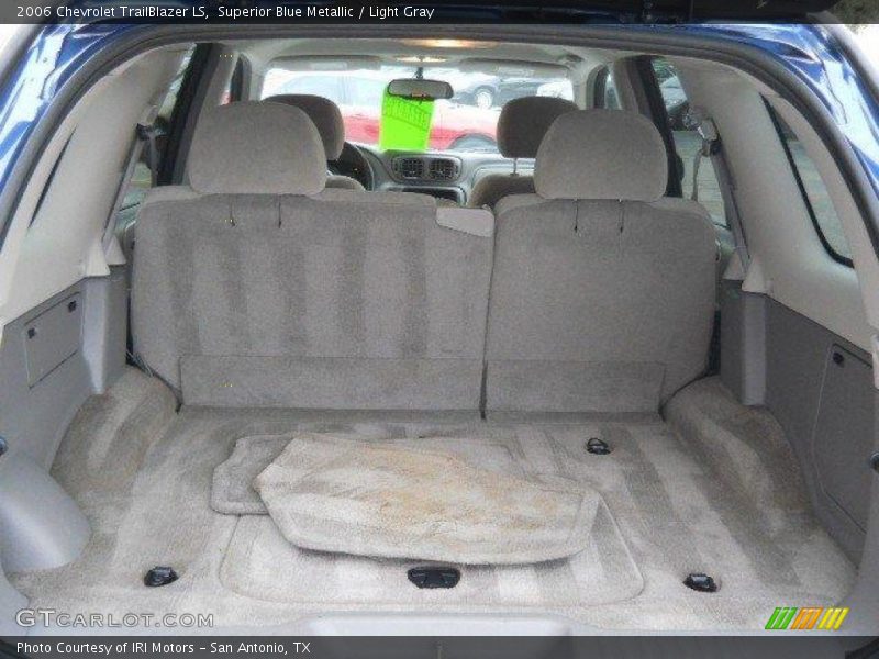 Superior Blue Metallic / Light Gray 2006 Chevrolet TrailBlazer LS