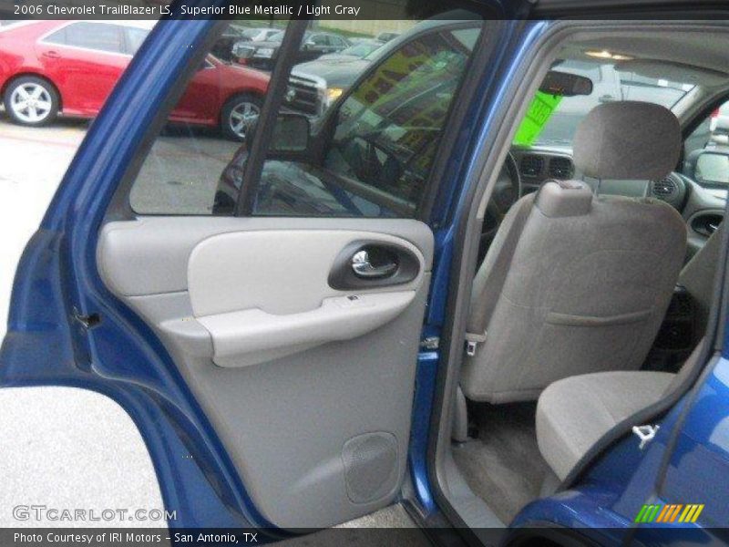 Superior Blue Metallic / Light Gray 2006 Chevrolet TrailBlazer LS