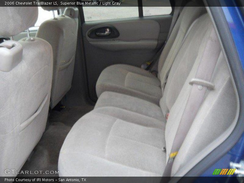 Superior Blue Metallic / Light Gray 2006 Chevrolet TrailBlazer LS