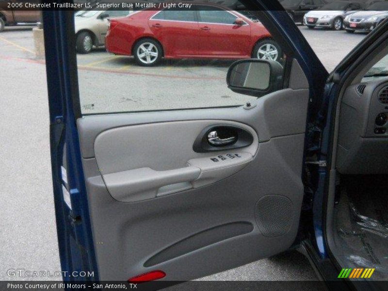 Superior Blue Metallic / Light Gray 2006 Chevrolet TrailBlazer LS