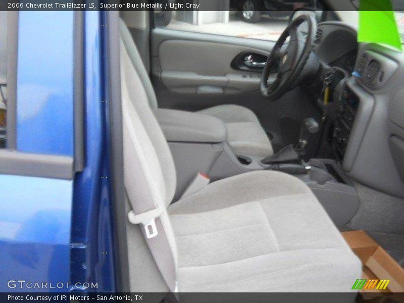 Superior Blue Metallic / Light Gray 2006 Chevrolet TrailBlazer LS