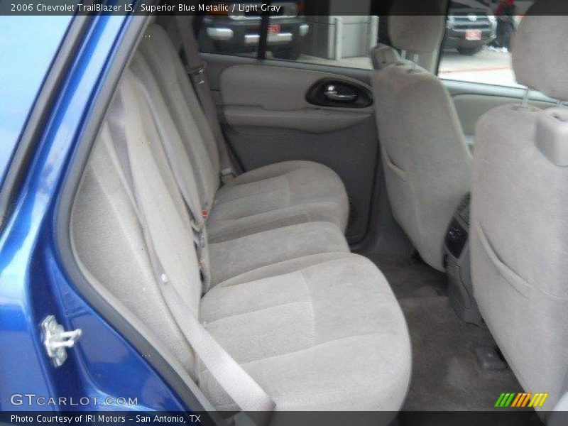 Superior Blue Metallic / Light Gray 2006 Chevrolet TrailBlazer LS