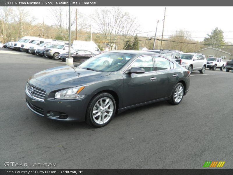 Metallic Slate / Charcoal 2011 Nissan Maxima 3.5 SV