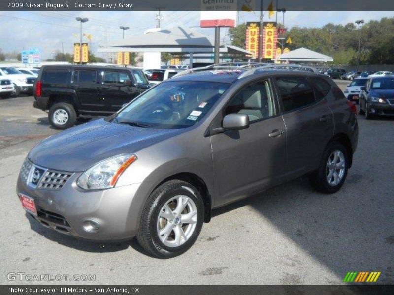 Gotham Gray / Gray 2009 Nissan Rogue S