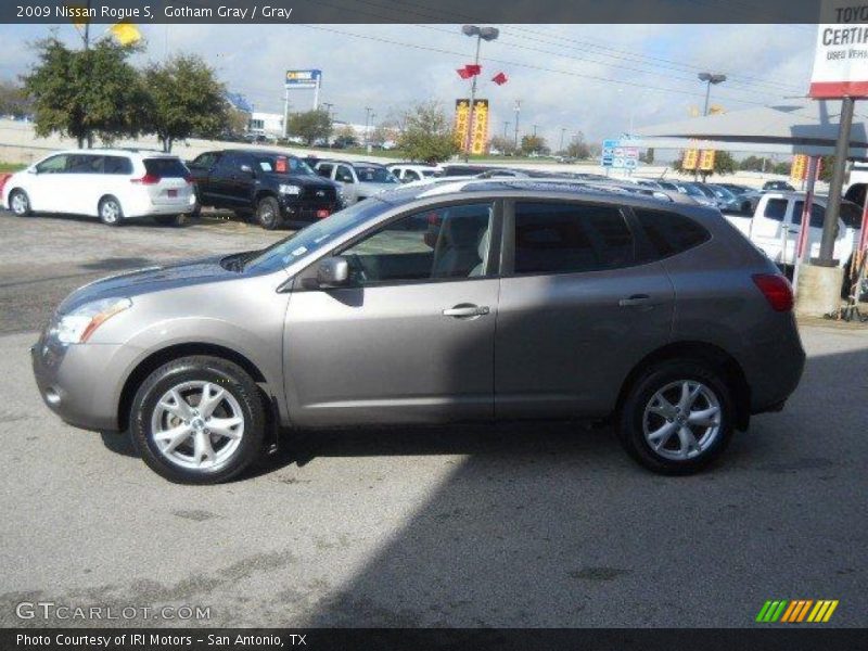Gotham Gray / Gray 2009 Nissan Rogue S
