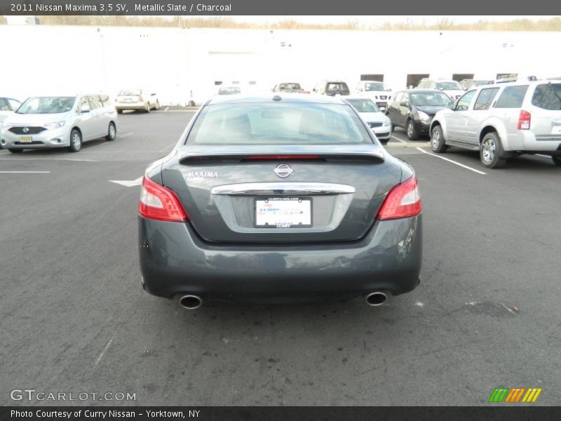 Metallic Slate / Charcoal 2011 Nissan Maxima 3.5 SV