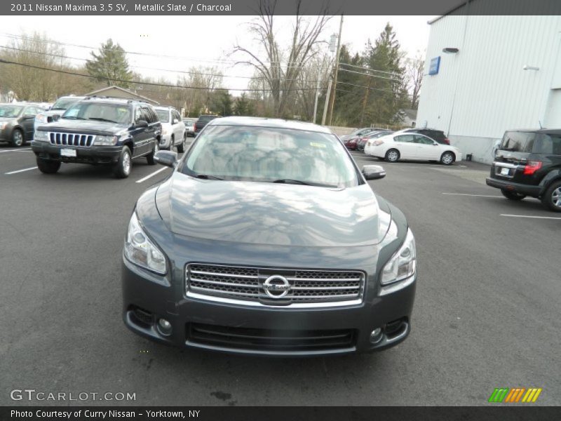 Metallic Slate / Charcoal 2011 Nissan Maxima 3.5 SV