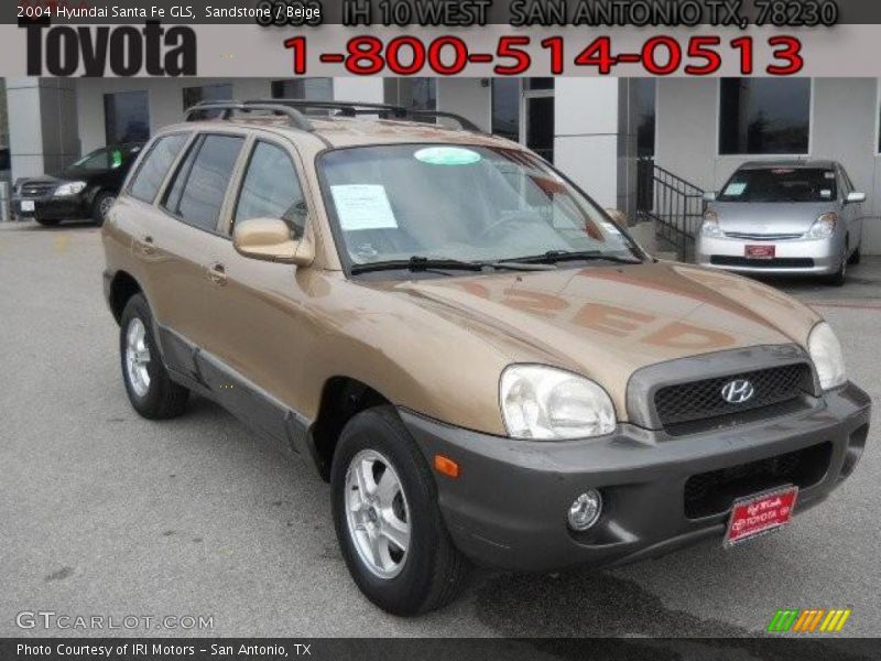 Sandstone / Beige 2004 Hyundai Santa Fe GLS