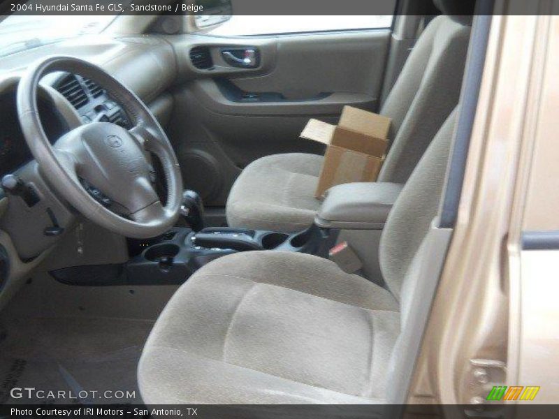 Sandstone / Beige 2004 Hyundai Santa Fe GLS