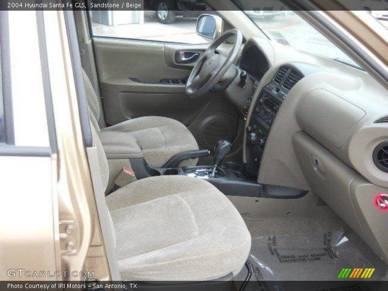 Sandstone / Beige 2004 Hyundai Santa Fe GLS