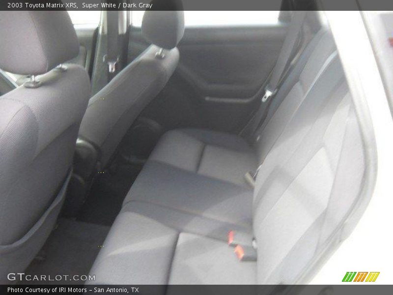 Super White / Dark Gray 2003 Toyota Matrix XRS