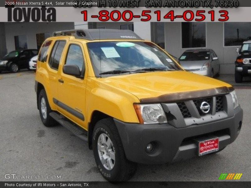 Solar Yellow / Graphite 2006 Nissan Xterra S 4x4