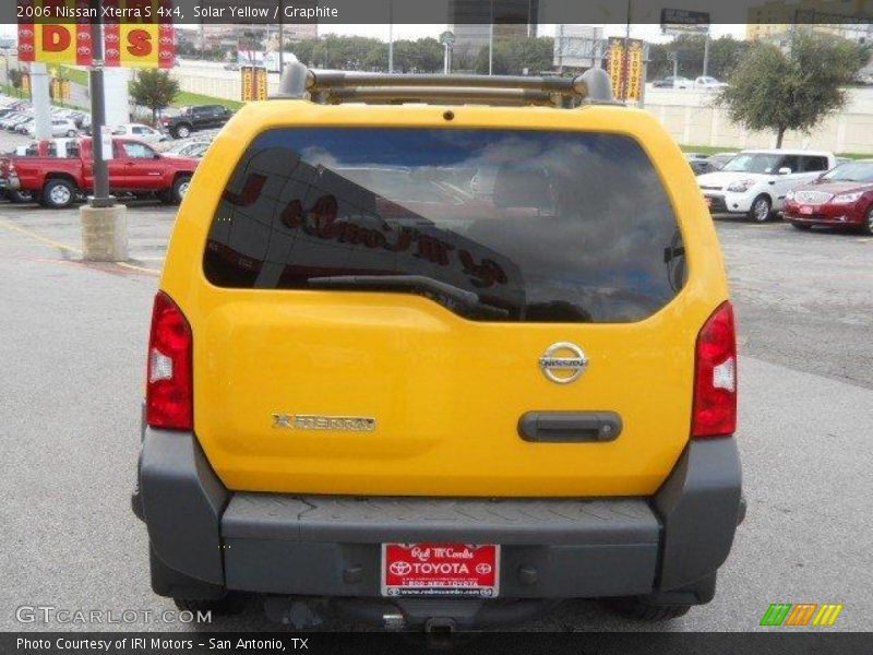 Solar Yellow / Graphite 2006 Nissan Xterra S 4x4
