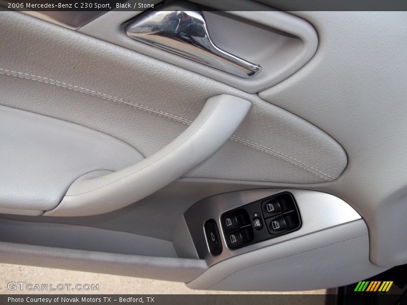 Black / Stone 2006 Mercedes-Benz C 230 Sport