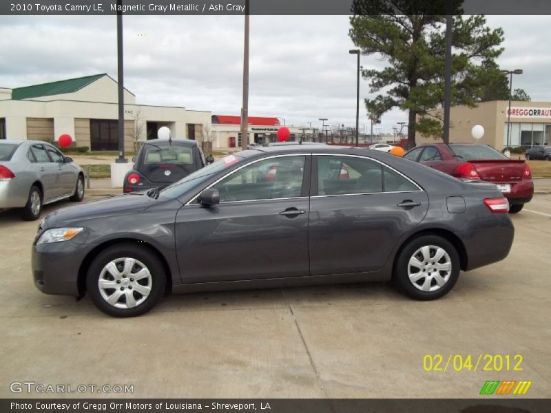 Magnetic Gray Metallic / Ash Gray 2010 Toyota Camry LE