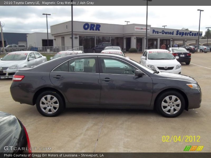 Magnetic Gray Metallic / Ash Gray 2010 Toyota Camry LE