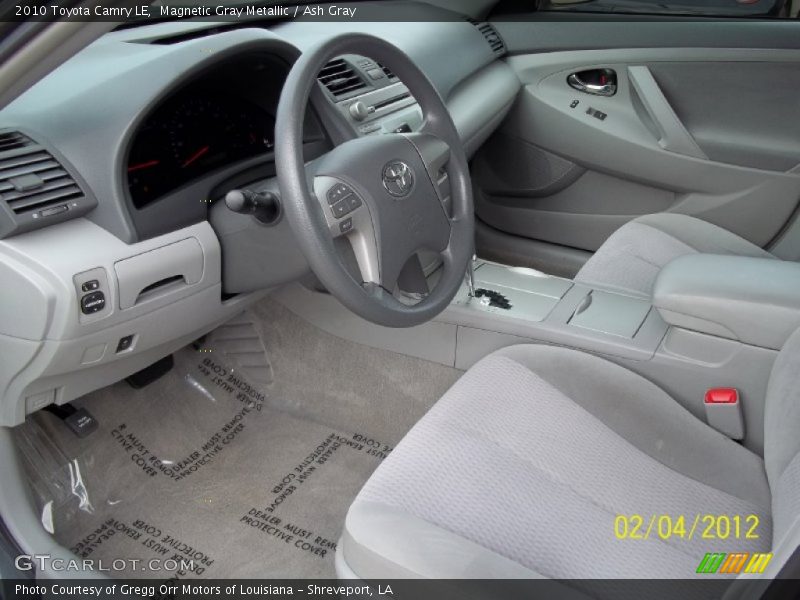 Magnetic Gray Metallic / Ash Gray 2010 Toyota Camry LE