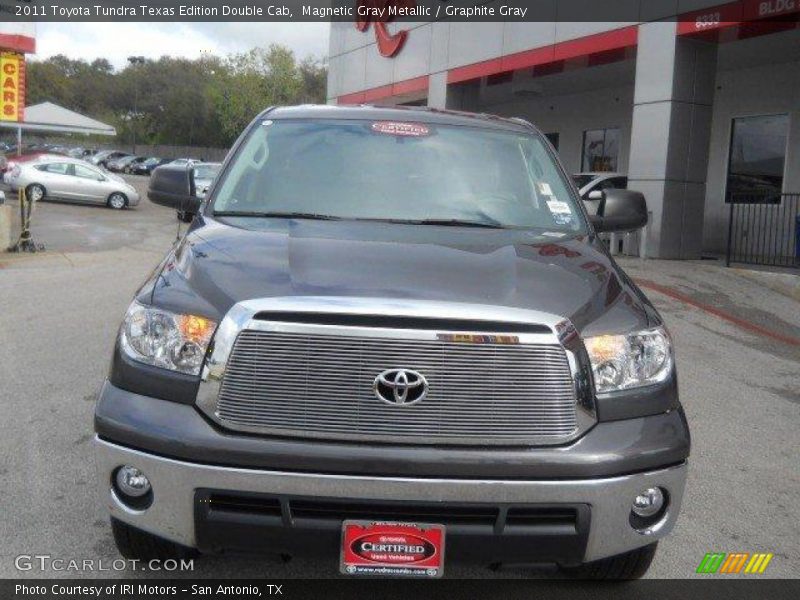 Magnetic Gray Metallic / Graphite Gray 2011 Toyota Tundra Texas Edition Double Cab