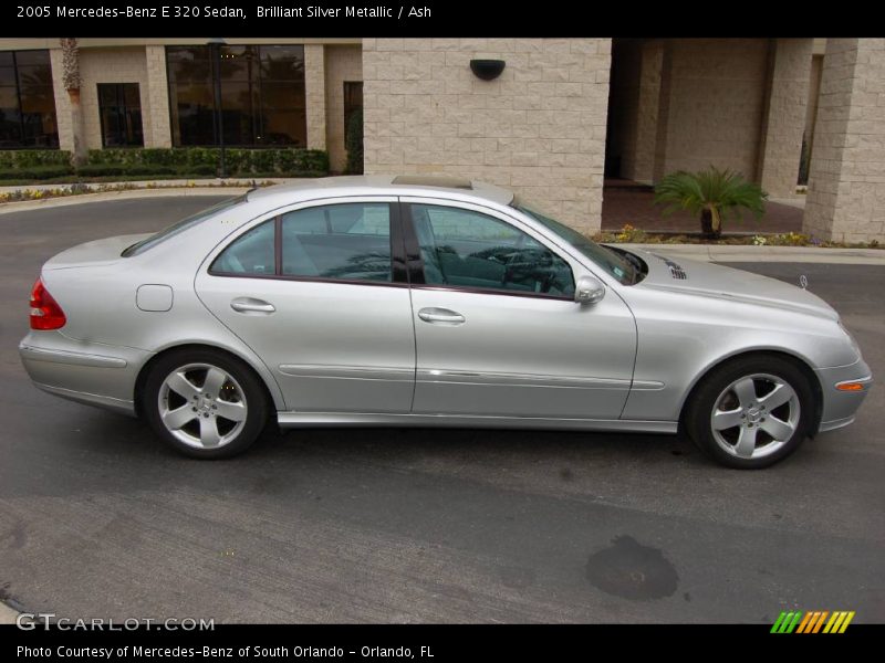 Brilliant Silver Metallic / Ash 2005 Mercedes-Benz E 320 Sedan