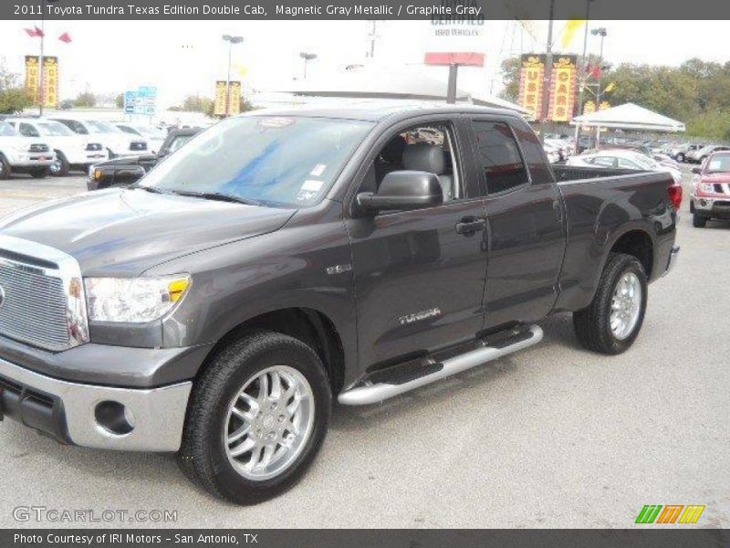 Magnetic Gray Metallic / Graphite Gray 2011 Toyota Tundra Texas Edition Double Cab