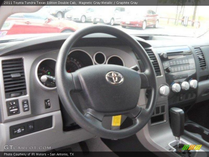 Magnetic Gray Metallic / Graphite Gray 2011 Toyota Tundra Texas Edition Double Cab