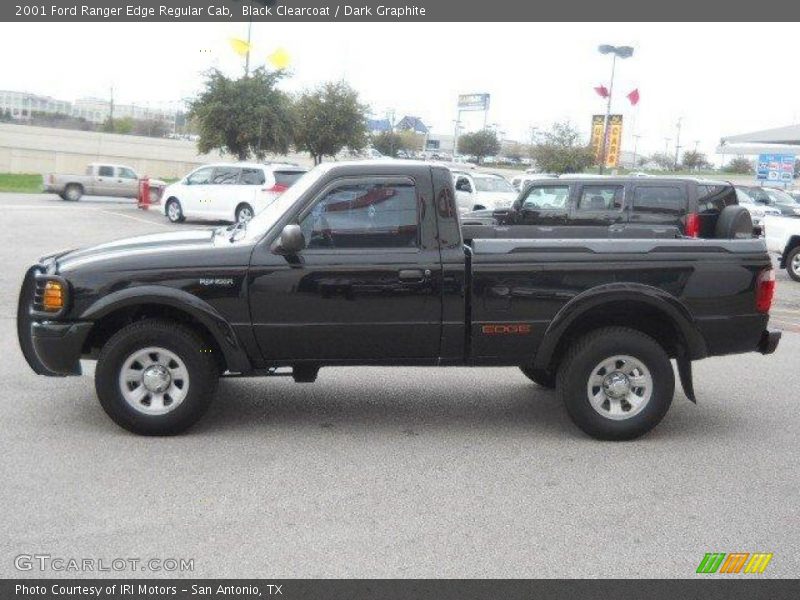 Black Clearcoat / Dark Graphite 2001 Ford Ranger Edge Regular Cab