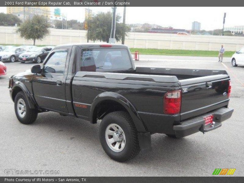 Black Clearcoat / Dark Graphite 2001 Ford Ranger Edge Regular Cab