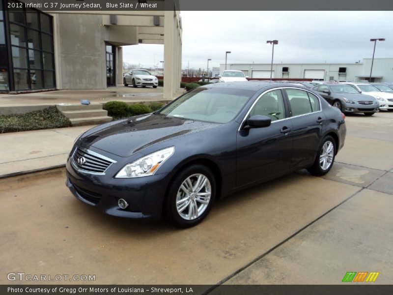 Blue Slate / Wheat 2012 Infiniti G 37 Journey Sedan