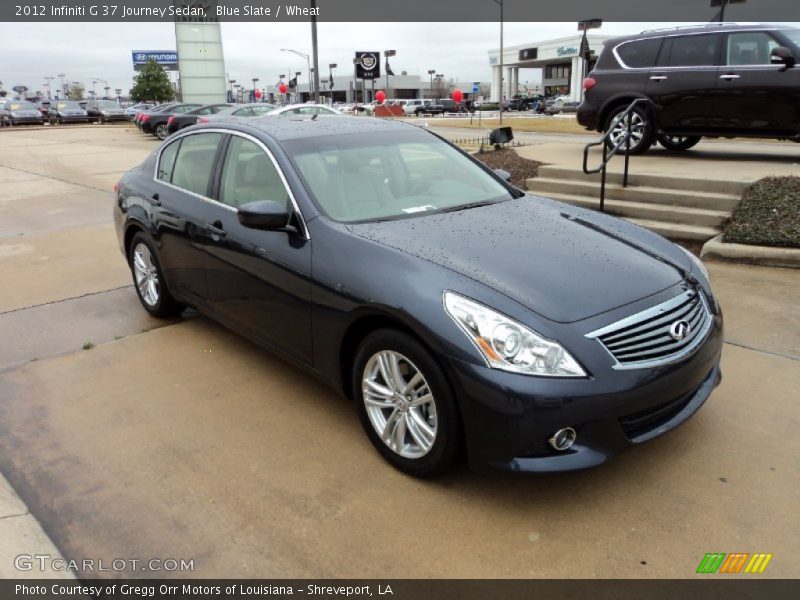 Blue Slate / Wheat 2012 Infiniti G 37 Journey Sedan