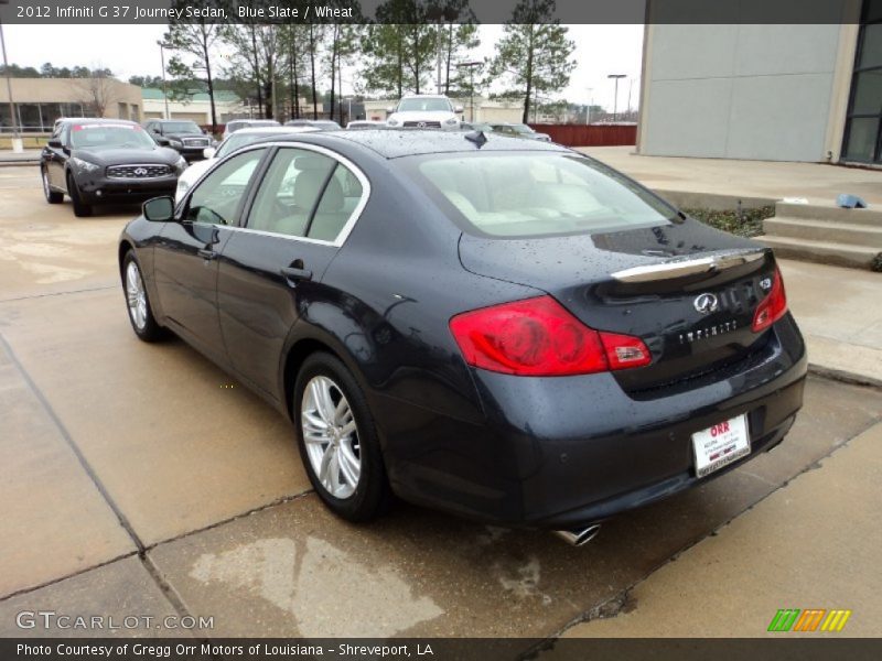 Blue Slate / Wheat 2012 Infiniti G 37 Journey Sedan